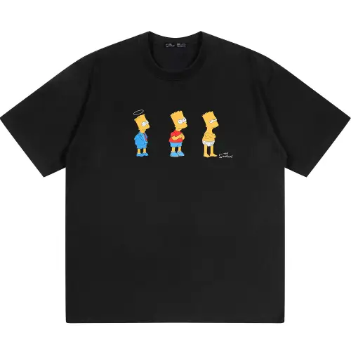 The Simpsons T Shirts Unisex Crew Neck Moderate Straight Fit