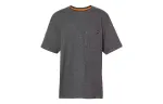 Timberland T Shirts Men's Dark Gray Crew Neck Moderate Straight Fit