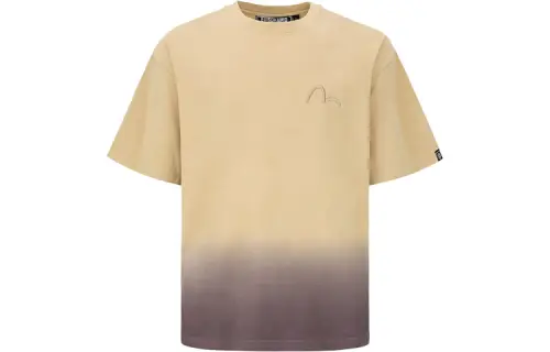 EVISU T Shirts Men's Crew Neck Moderate Straight Fit