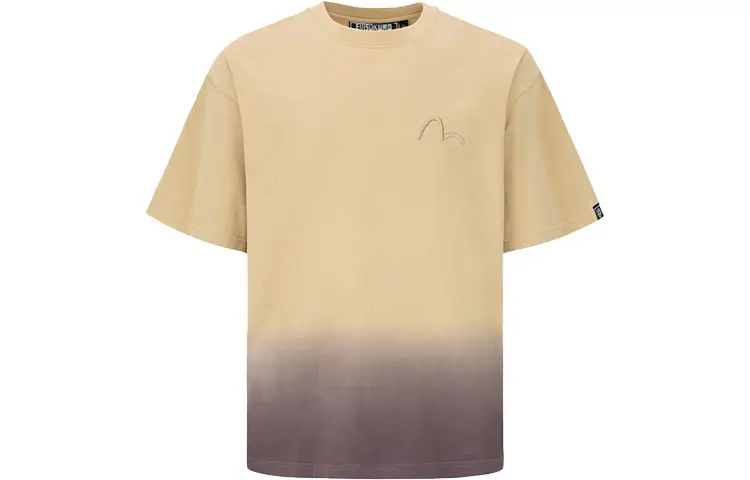 EVISU T Shirts Men's Crew Neck Moderate Straight Fit