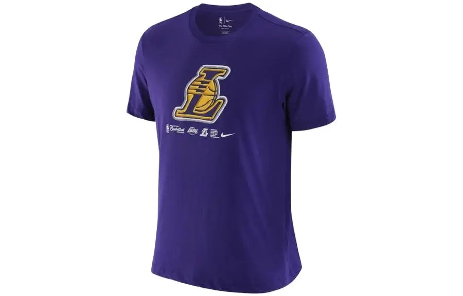 Nike T-Shirts Men's Crew Neck Moderate Straight Fit