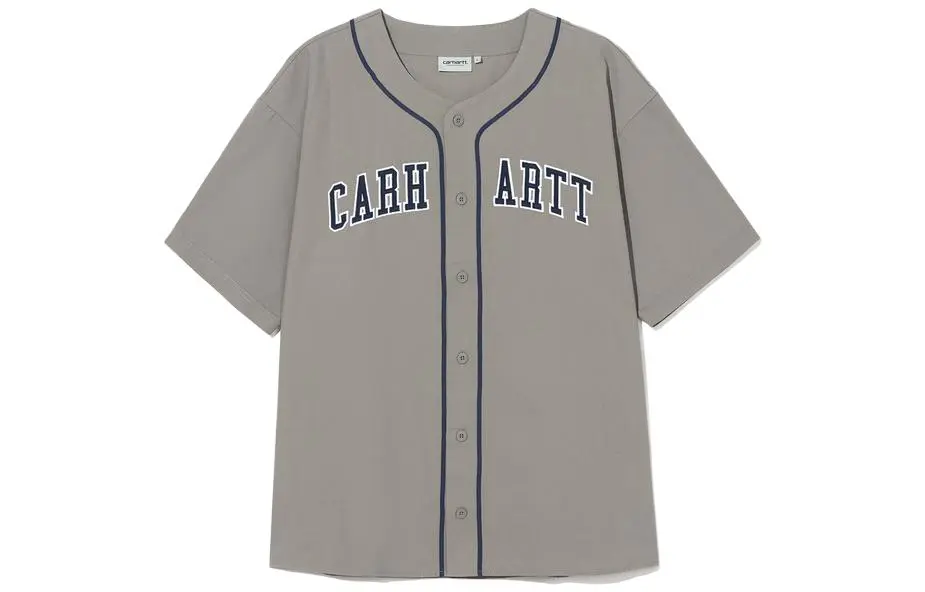 Carhartt WIP T-Shirts Men's Medium Gray Crew Neck Moderate