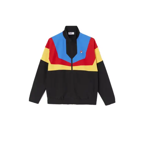 FILA Jackets & Coats Men's Black/Yellow/Red/Blue