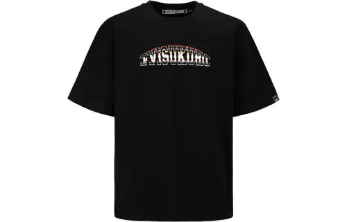 EVISU T Shirts Unisex Crew Neck Moderate Straight Fit