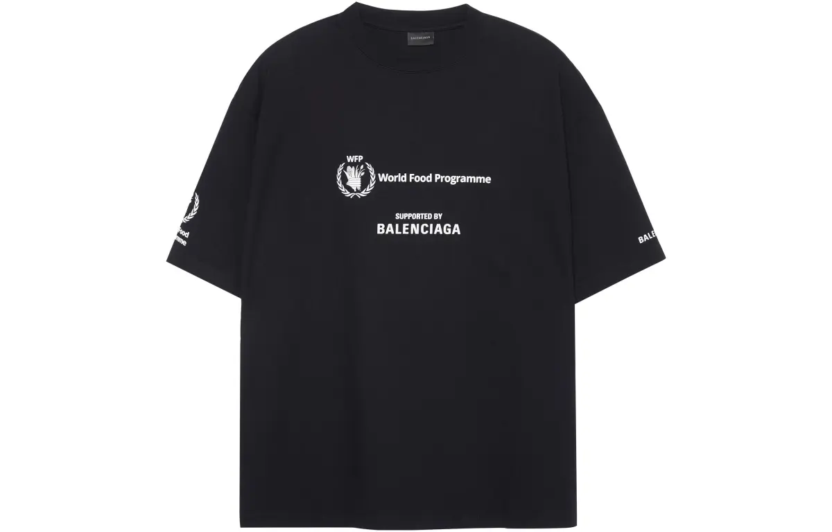 Balenciaga X WFP 2.0 FW22 T Shirt Men's Black