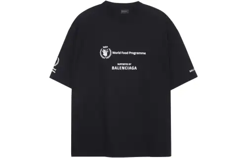 Balenciaga X WFP FW22 T Shirt Men's Black