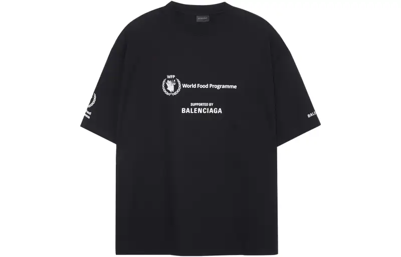 Balenciaga X WFP FW22 T Shirt Men's Black