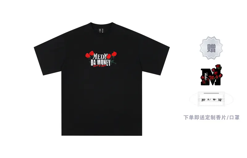 MR.ENJOYDA MONEY T Shirts Unisex Crew Neck Moderate Straight Fit