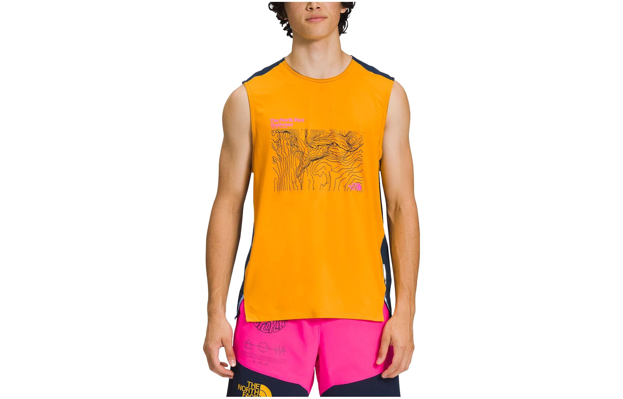 THE NORTH FACE Running T Shirt Men’s Yellow