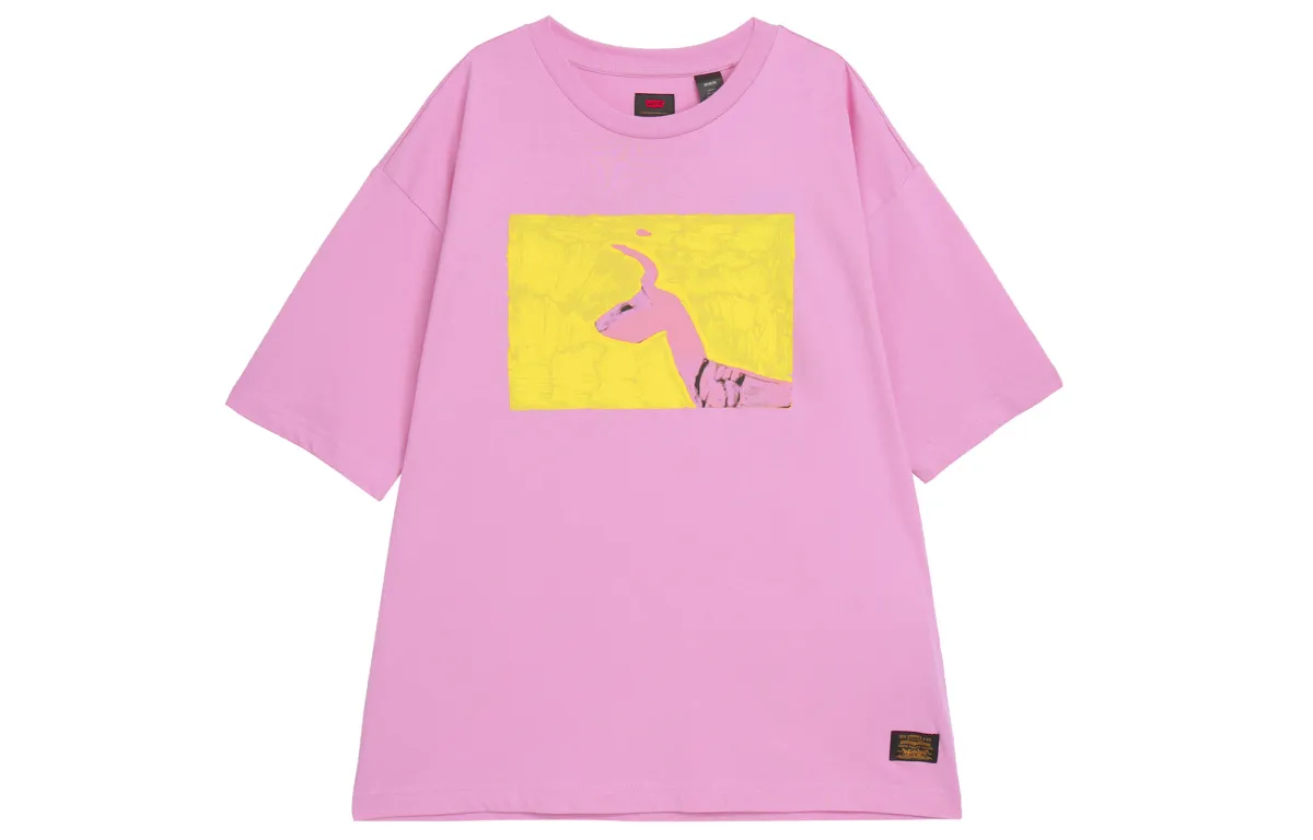 Levi's SS22 T Shirt Unisex Pink
