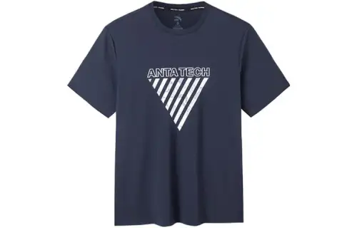 ANTA T Shirts Men's Crew Neck Moderate Straight Fit