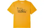 Timberland T Shirts Unisex Stone Yellow Crew Neck Moderate Straight Fit