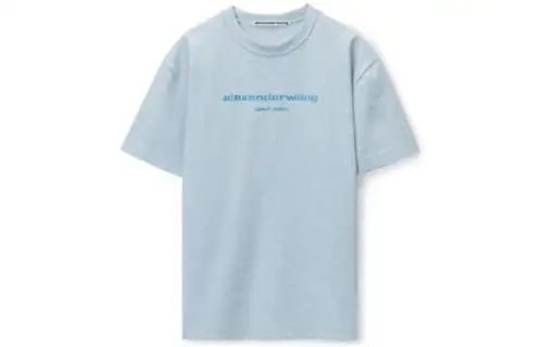 alexander wang Logo Printed Crewneck T-Shirt