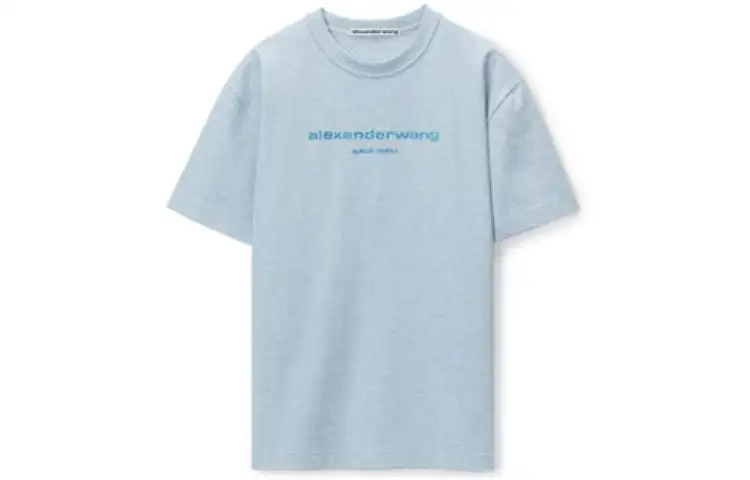alexander wang Logo Printed Crewneck T-Shirt