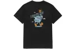Timberland T Shirts Men's Black Crew Neck Moderate Straight Fit