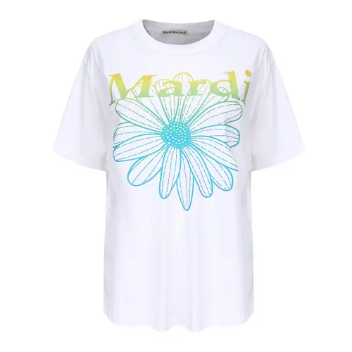 MARDI MERCREDI Logo print T shirt