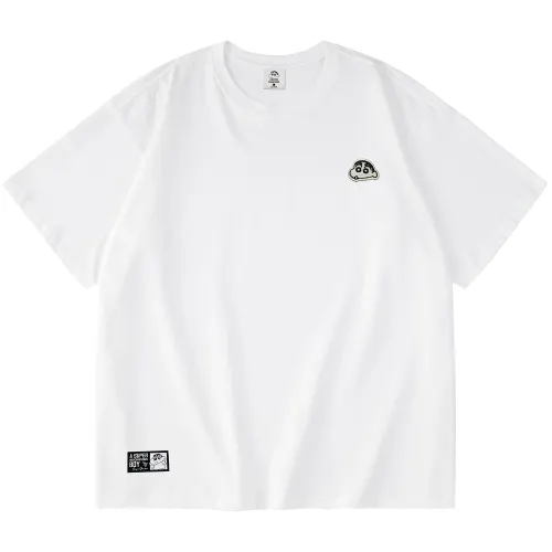 Crayon Shinchan T Shirts Unisex Crew Neck Moderate Straight Fit