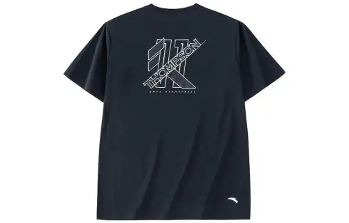 Anta Basketball Collection T Shirt Men's Basic Black