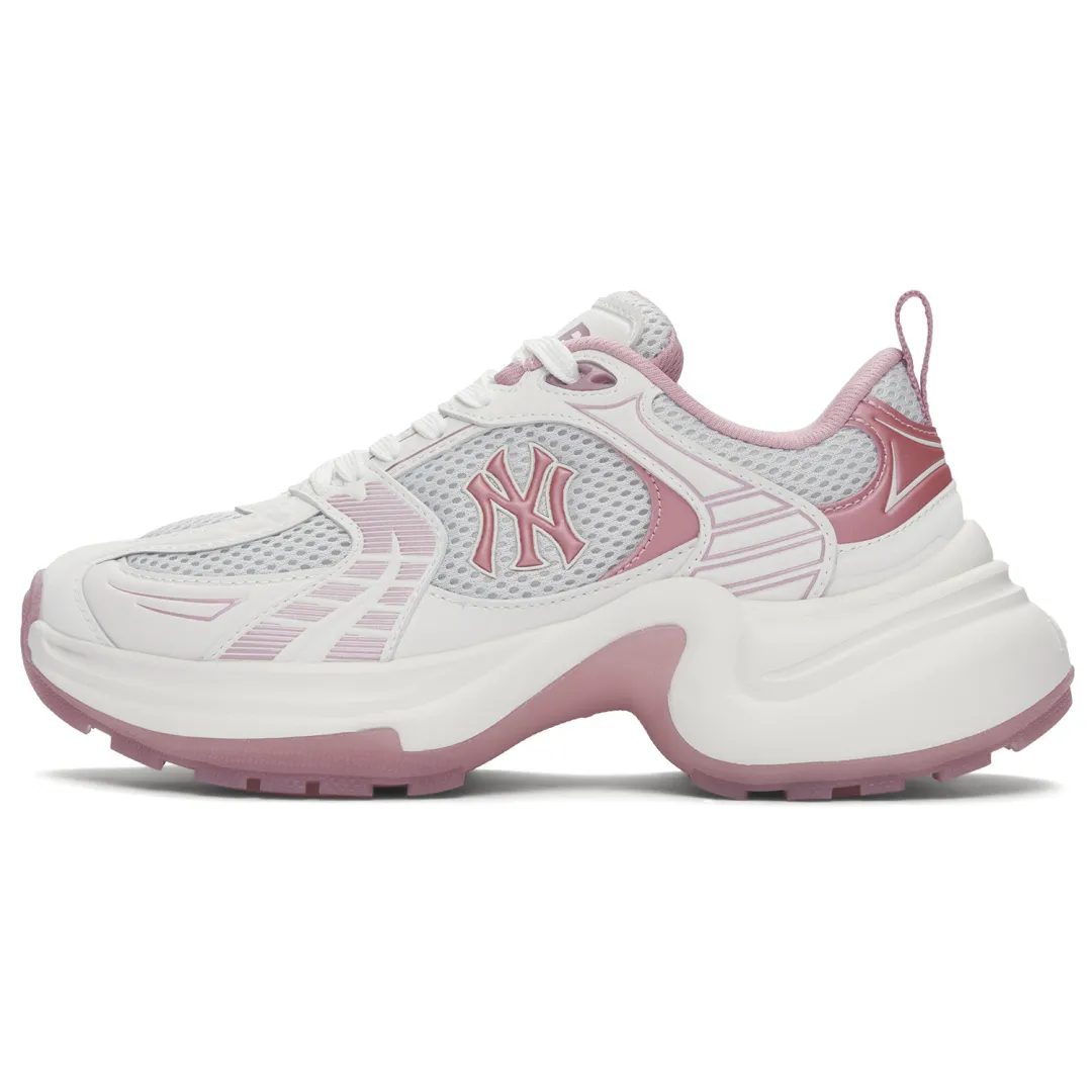 MLB New York Yankees Slip Resistant, Abrasion Resistant, Breathable Low top Chunky Sneakers Women's Pink