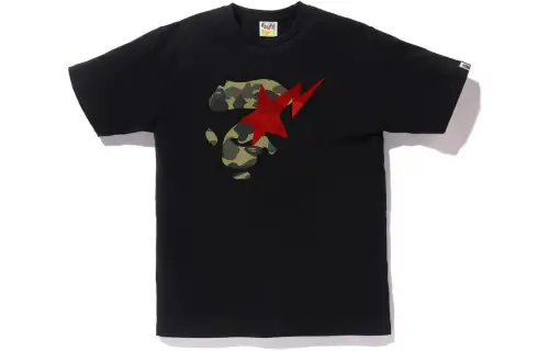 Bape 1st Camo Ape Face Sta Tee