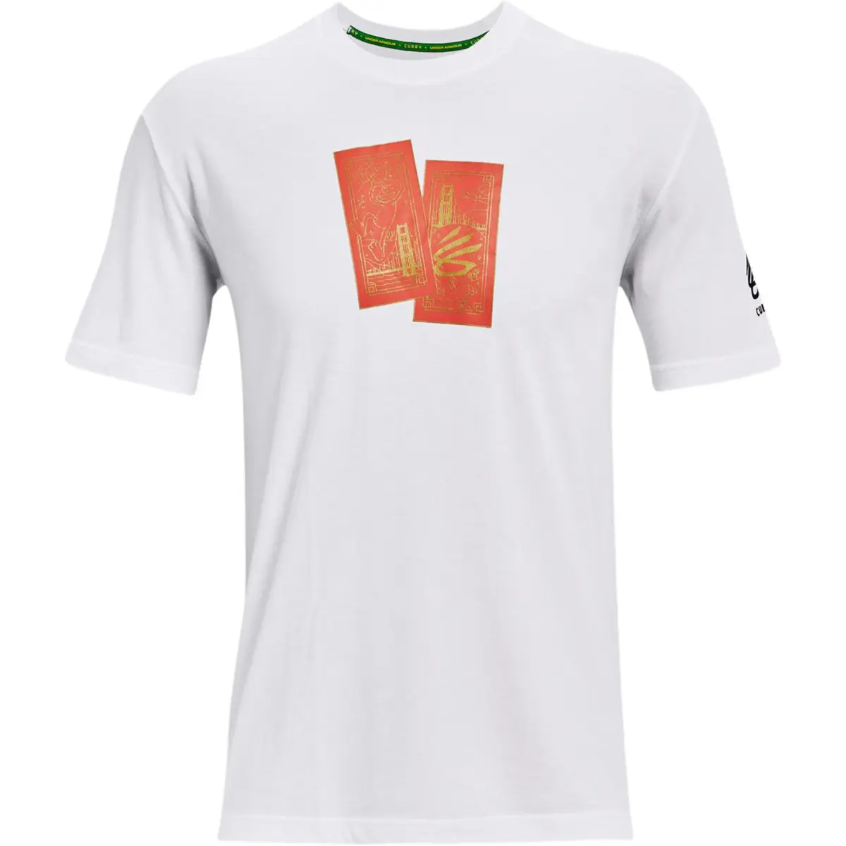 Under Armour x SESAME STREET/, Stephen Curry T Shirt Men's White