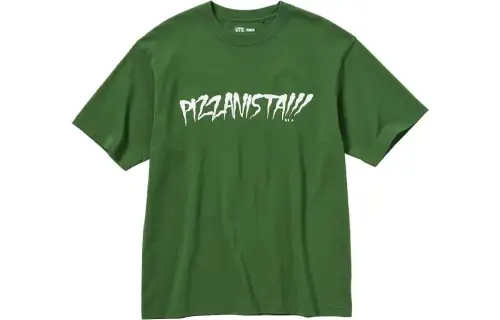 UNIQLO L.A. Eats T Shirt Unisex Green