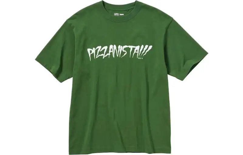 UNIQLO L.A. Eats T Shirt Unisex Green