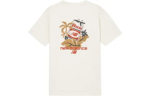 New Balance T Shirt Men's Beige