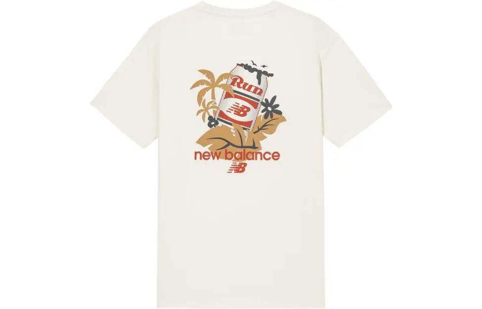 New Balance T Shirt Men's Beige