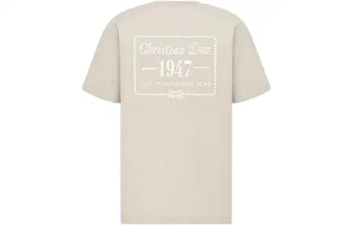 DIOR By Birkenstock Relaxed Fit Cd 1947 T Shirt