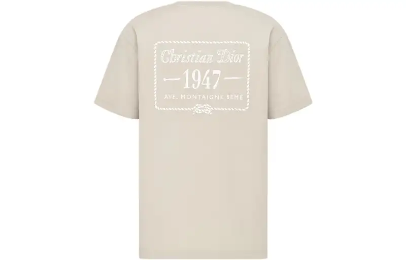 DIOR By Birkenstock Relaxed Fit Cd 1947 T Shirt