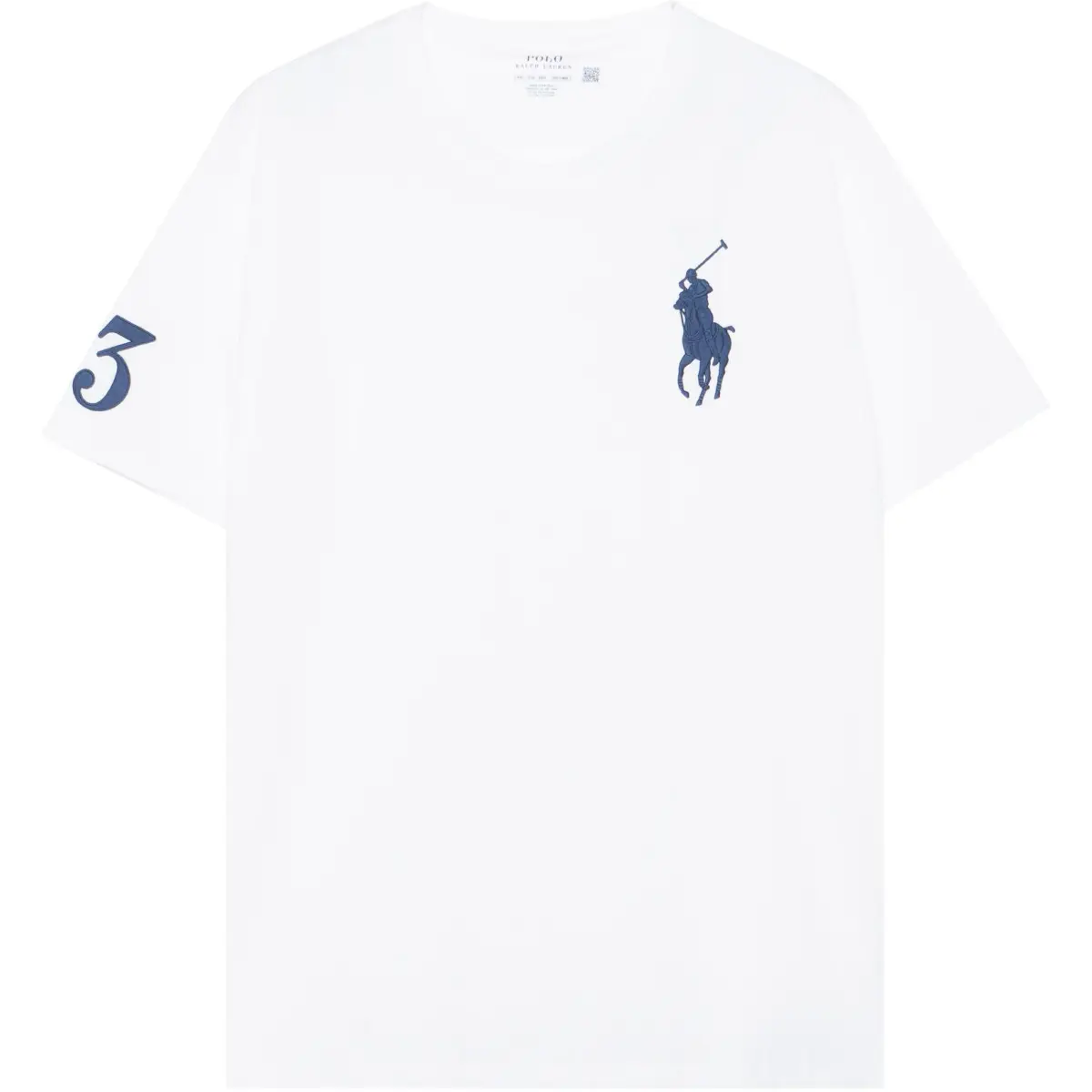 Polo Ralph Lauren SS23 Men's Embroidered Crewneck Tee White