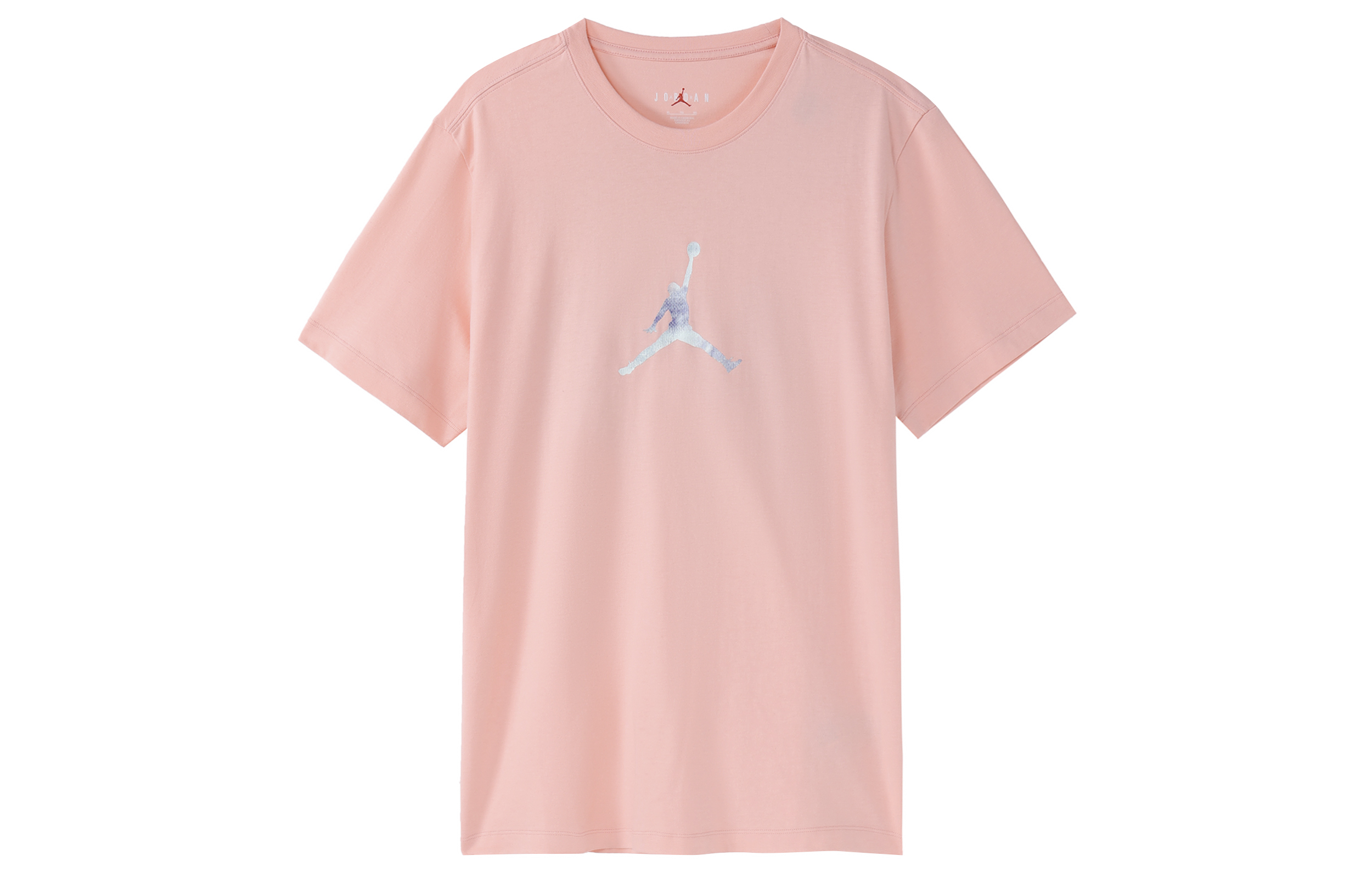 Jordan DNA model, digital coral short sleeve T-shirt, with your logo imprint