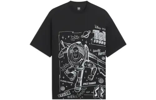 Li Ning x Disney T Shirt Unisex Black