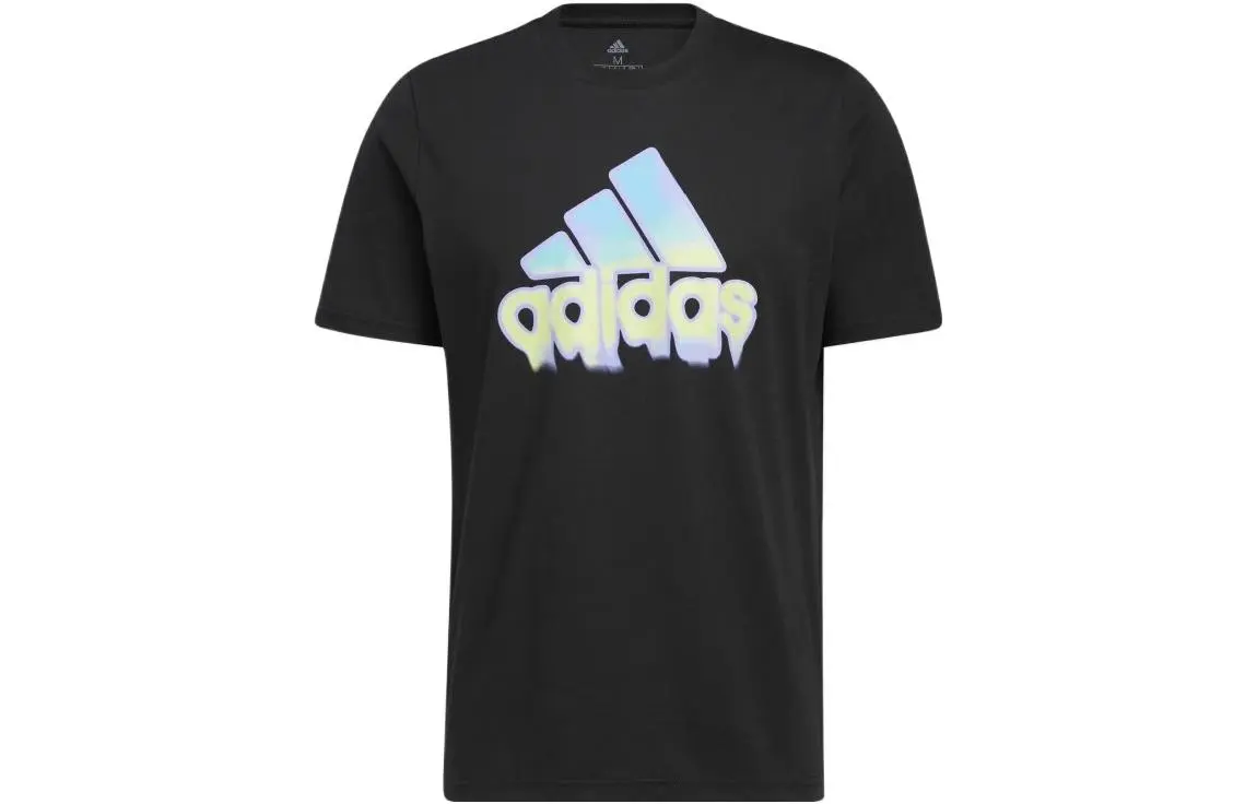 Adidas T-Shirts Men's Crew Neck Moderate Straight Fit