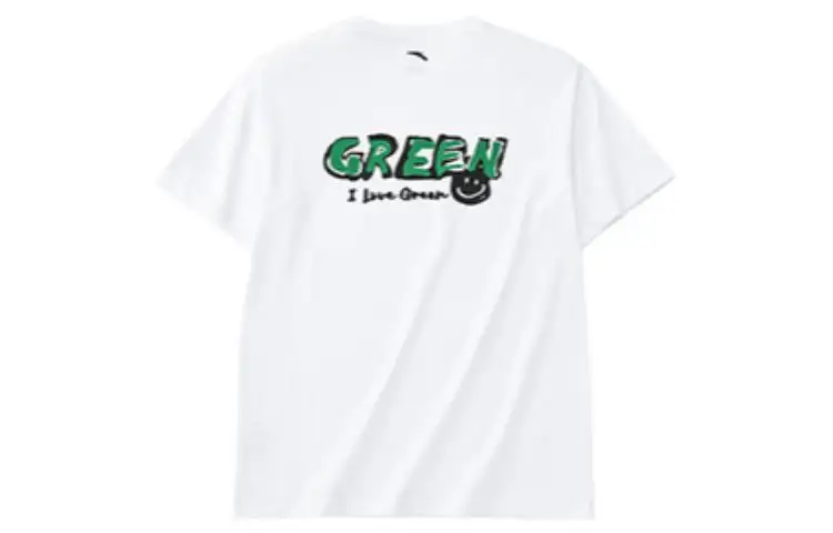 ANTA Life Collection T Shirts Unisex White Crew Neck Moderate Straight Fit