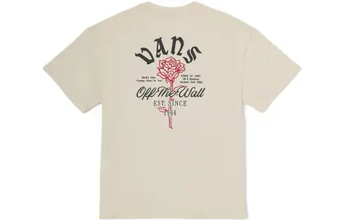Vans T Shirts Unisex Oat Crew Neck Moderate Straight Fit