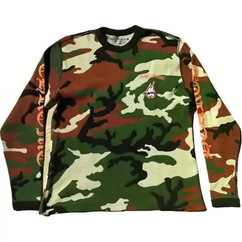Chrome Hearts Matty Boy Caution Thermal L/S T shirt