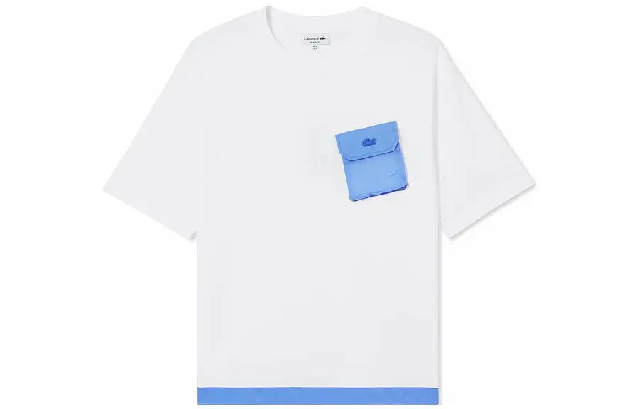 LACOSTE T Shirts Men's Crew Neck Thin Straight Fit