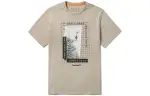 Timberland T Shirts Unisex Sand Crew Neck Moderate Straight Fit