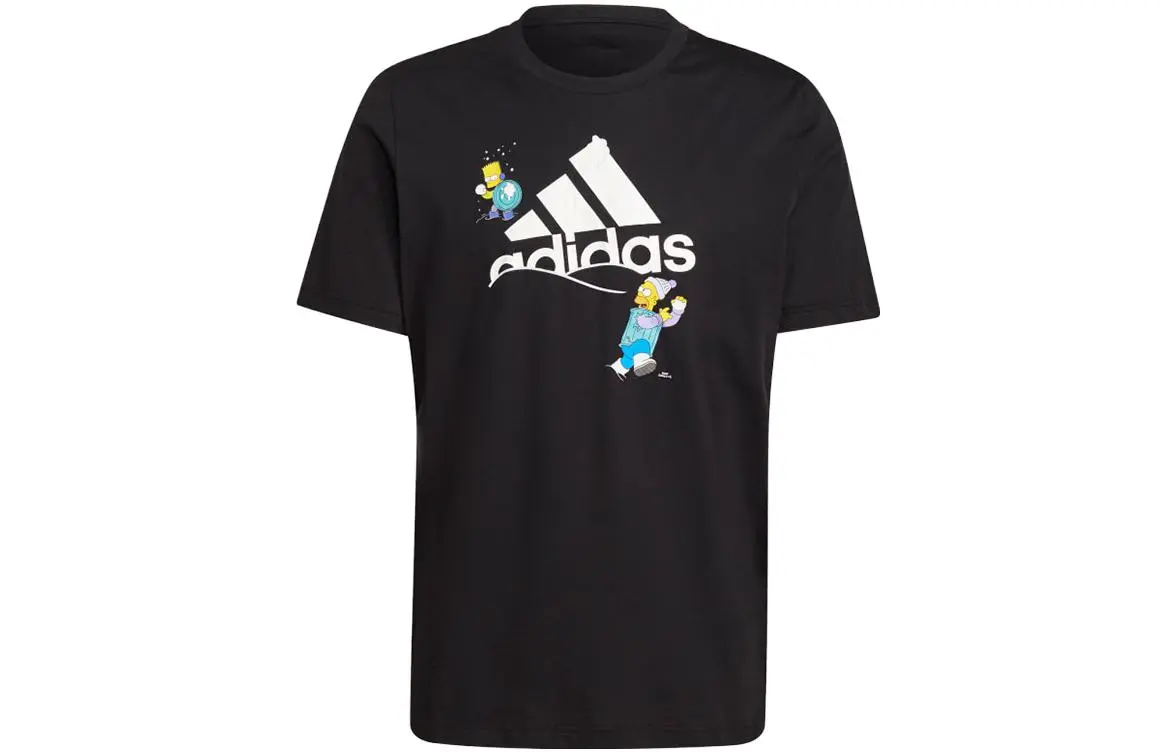 Adidas Set-in Sleeve T-Shirt Men's Black