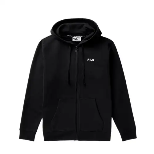 FILA Jackets Men's Black Hooded Moderate Other