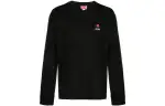 KENZO Logo Printed Long Sleeved Crewneck T Shirt