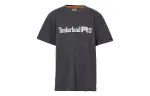 Timberland T Shirts Men's Dark Gray Crew Neck Moderate Straight Fit