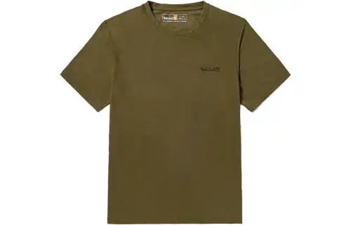 Timberland T Shirt Men's Dark Olive Green
