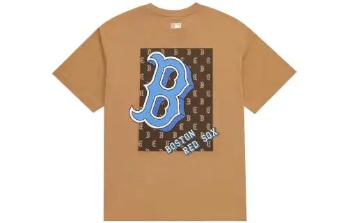 MLB Boston Red Sox T Shirt Unisex Sandy Brown