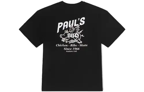 Vans T Shirts Unisex Black Crew Neck Moderate Straight Fit