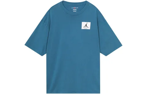 Jordan Drop Shoulder Sleeve T-Shirt Men's Dark Blue