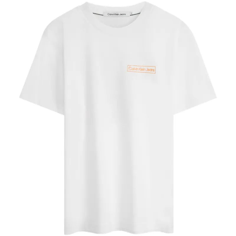 CALVIN KLEIN T Shirt Unisex Moon White