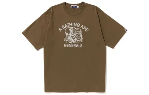 Bape Pigment Dyed General Bape Relaxed Fit Tee